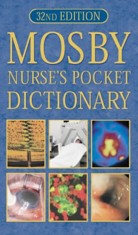 Beispielbild fr Mosby Nurse's Pocket Dictionary zum Verkauf von WorldofBooks