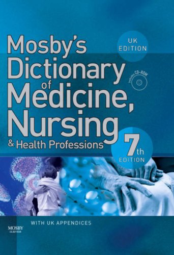 9780723433934: UK Edition (Mosby's Dictionary of Medicine, Nursing and Health Professions)