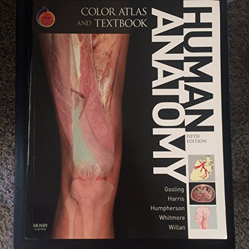 9780723434511: Human Anatomy + Online Access: Color Atlas and Text: Color Atlas and Textbook