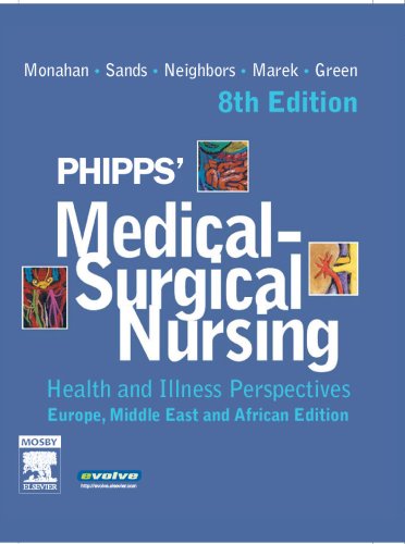 Beispielbild fr Phipps' Medical-Surgical Nursing: Health and Illness Perspectives, 8e (Medical Surgical Nursing: Concepts & Clinical Practice (Phipps)) 8th Edition by . Marianne Neighbors, Jane F (2006) Hardcover zum Verkauf von HPB-Red