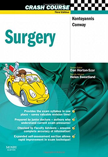 Stock image for Crash Course: Surgery, 3e (Black & White Edition) for sale by WorldofBooks