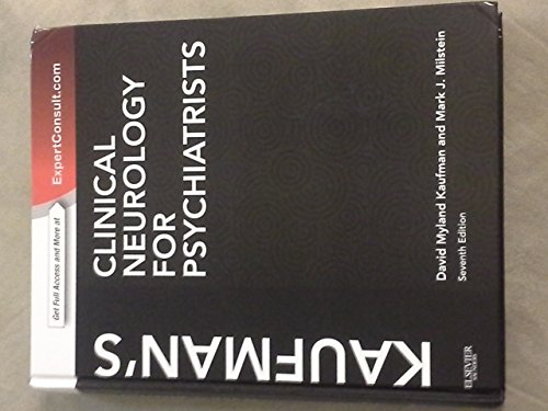 Stock image for Kaufman's Clinical Neurology for Psychiatrists, 7th Edition for sale by HPB-Red