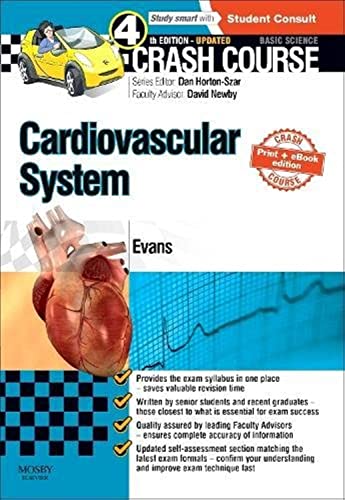 Imagen de archivo de Crash Course Cardiovascular System Updated Print + E-Book Edition, 4e a la venta por Brook Bookstore On Demand