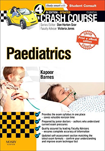 Imagen de archivo de Crash Course Paediatrics Updated Print + eBook edition a la venta por WorldofBooks