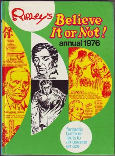 Stock image for RIPLEY'S BELIEVE IT OR NOT! ANNUAL 1976 for sale by WorldofBooks