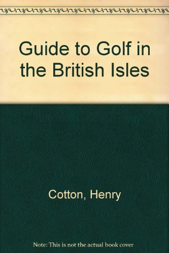 9780723505341: Guide to Golf in the British Isles