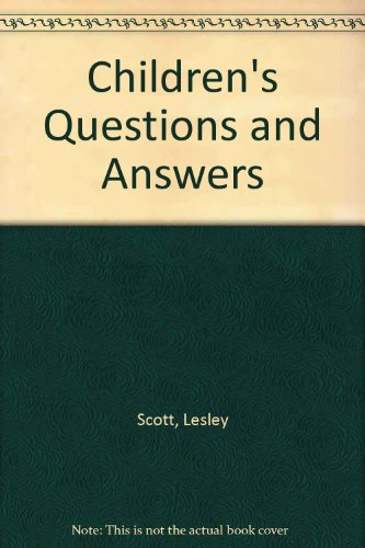 Stock image for Children's Questions and Answers for sale by AwesomeBooks