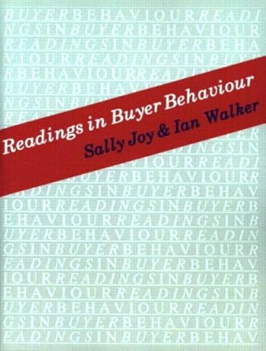 Stock image for Readings in Buyer Behaviour for sale by Syber's Books