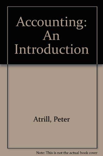 9780724803279: Accounting: An Introduction