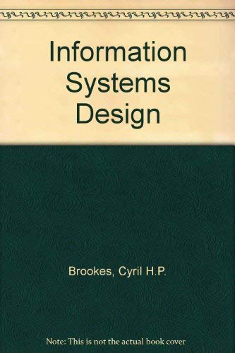 Beispielbild fr Information Systems Design zum Verkauf von AwesomeBooks