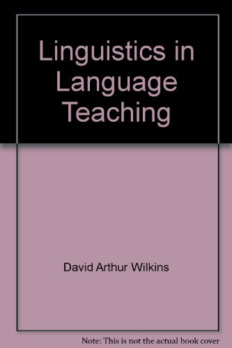 9780726720079: Linguistics in Language Teaching