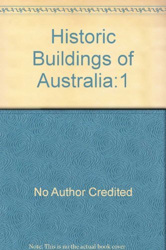 Stock image for Historic Buildings of Australia: 1 for sale by Syber's Books