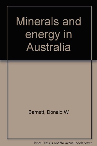 Beispielbild fr Minerals and Energy in Australia zum Verkauf von Laura Books