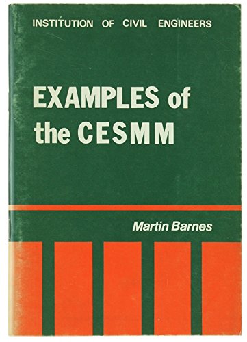 Examples of the Civil Engineering Standard Method of Measurement (9780727700353) by Martin Barnes