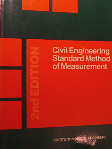 Imagen de archivo de Civil Engineering Standard Method of Measurement a la venta por WorldofBooks