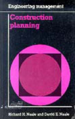 Beispielbild fr Construction Planning (Engineering Management Series) zum Verkauf von WorldofBooks