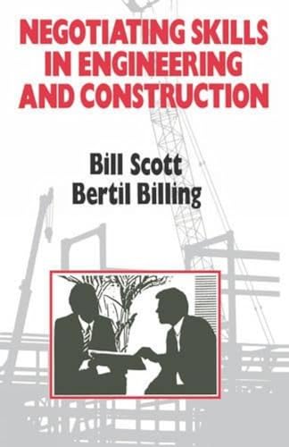 Beispielbild fr Negotiating Skills in Engineering and Construction zum Verkauf von WorldofBooks