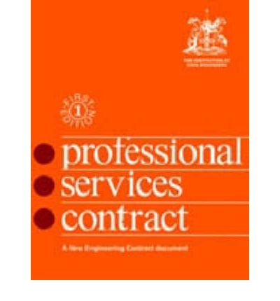 Beispielbild fr The New Engineering Contract: The Professional Services Contract zum Verkauf von Cambridge Rare Books