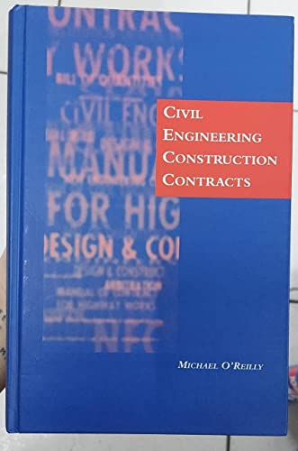 Imagen de archivo de Civil Engineering Construction Contracts a la venta por WorldofBooks