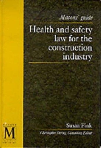 Stock image for Health and Safety Law for the Construction Industry for sale by WorldofBooks