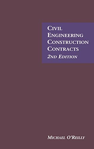 Beispielbild fr Civil Engineering Construction Contracts 2nd Edition zum Verkauf von WorldofBooks