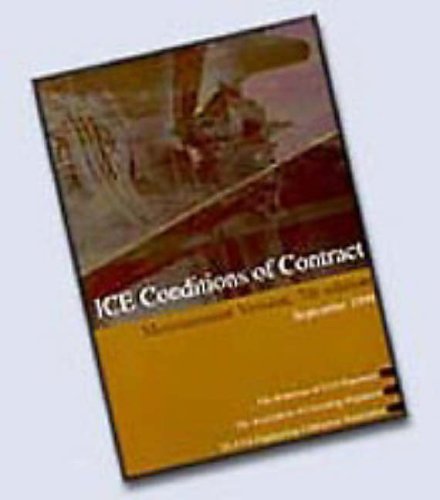 Imagen de archivo de ICE Conditions of Contract: Measurement Version a la venta por WorldofBooks