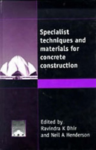 Specialist Techniques and Materials for Concrete Construction (Creating With Concrete Series)