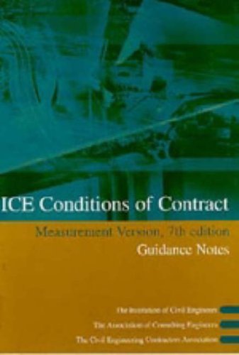 9780727728425: Measurement Version (ICE Conditions of Contract: Guidance notes)