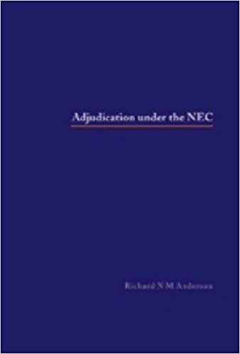 Stock image for Adjudication under the NEC (NEC2) for sale by WorldofBooks