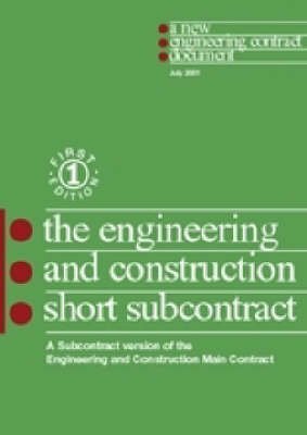 Imagen de archivo de NEC: Engineering and Construction Short Subcontract a la venta por WorldofBooks