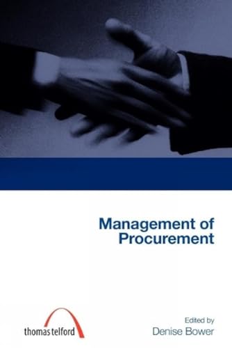 Beispielbild fr Management of Procurement zum Verkauf von ThriftBooks-Dallas