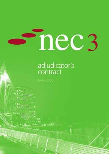 Stock image for Nec3 Adjudicator's Contract for sale by WorldofBooks