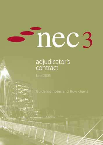 Imagen de archivo de Nec3 Adjudicator's Contract Guidance Notes and Flow Charts a la venta por WorldofBooks