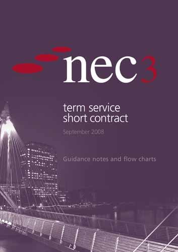 Stock image for Nec3 Term Service Short Contract Guidance Notes and Flow Charts (Tssc) (September 2008) for sale by AwesomeBooks
