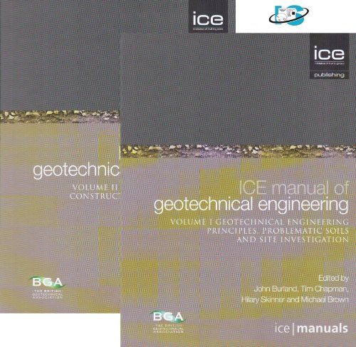 ICE Manual of Geotechnical Engineering (ICE Manuals) (9780727736529) by Burland, John; Brown, Michael J.; Chapman, Tim J.P.; Skinner, Hilary