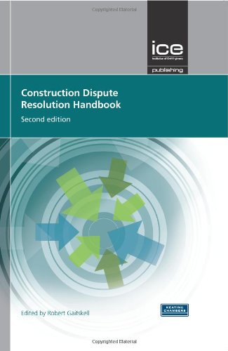 Stock image for Construction Dispute Resolution Handbook for sale by Better World Books Ltd