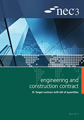 Immagine dell'editore per NEC3 Engineering and Construction Contract Option D: Target contract with bill of quantities (NEC Documents) venduto da Phatpocket Limited