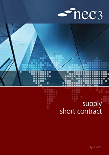 Stock image for NEC3 Supply Short Contract (SSC) for sale by Blackwell's