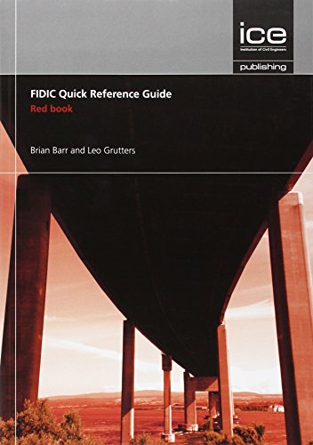 Beispielbild fr FIDIC Quick Reference Guide. Red Book zum Verkauf von Blackwell's
