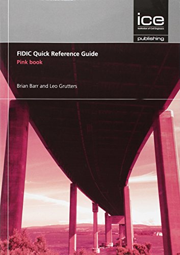 Beispielbild fr FIDIC Quick Reference Guide. Pink Book zum Verkauf von Blackwell's