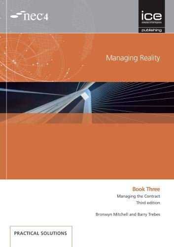 Beispielbild fr Managing Reality: Managing the Contract Book 3 zum Verkauf von Blackwell's