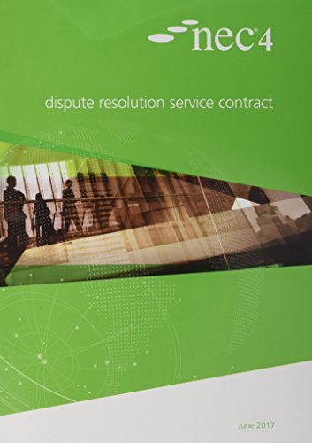 9780727762214: NEC4: Dispute Resolution Service Contract