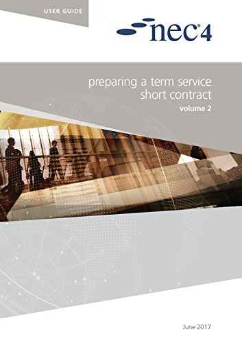 Stock image for NEC4: Preparing a Term Service Short Contract for sale by Orbiting Books