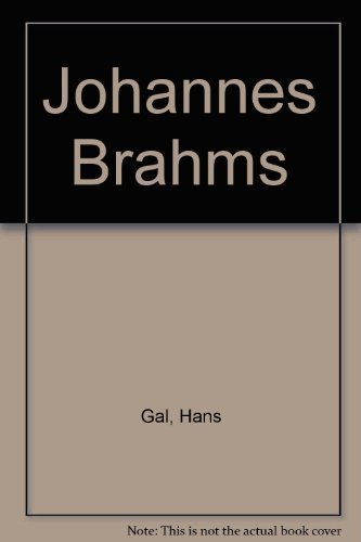 9780727800787: Johannes Brahms