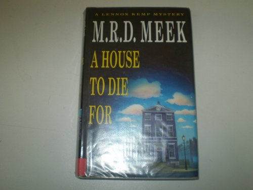 Stock image for A House to Die For for sale by Better World Books: West