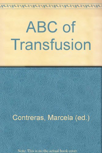 Beispielbild fr ABC of Transfusion (ABC Series) zum Verkauf von AwesomeBooks