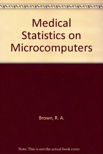 Beispielbild fr Medical Statistics on Microcomputers zum Verkauf von PsychoBabel & Skoob Books