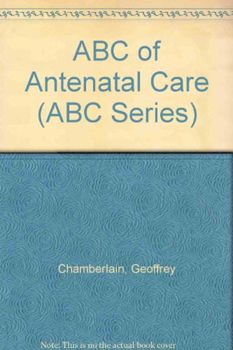 Stock image for ABC of Antenatal Care (ABC Series) for sale by AwesomeBooks