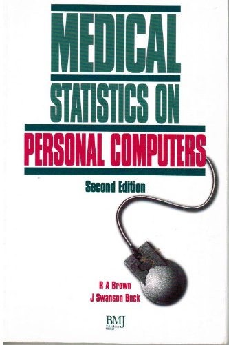 Imagen de archivo de Medical Statistics on Personal Computers a la venta por WorldofBooks