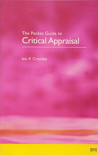 Imagen de archivo de Pocket Guide to Critical Appraisal a la venta por ThriftBooks-Atlanta